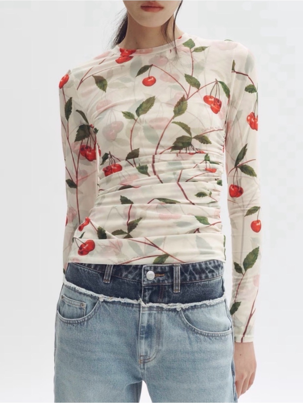 Stella McCartney H&M mesh top - Picture 2 of 3
